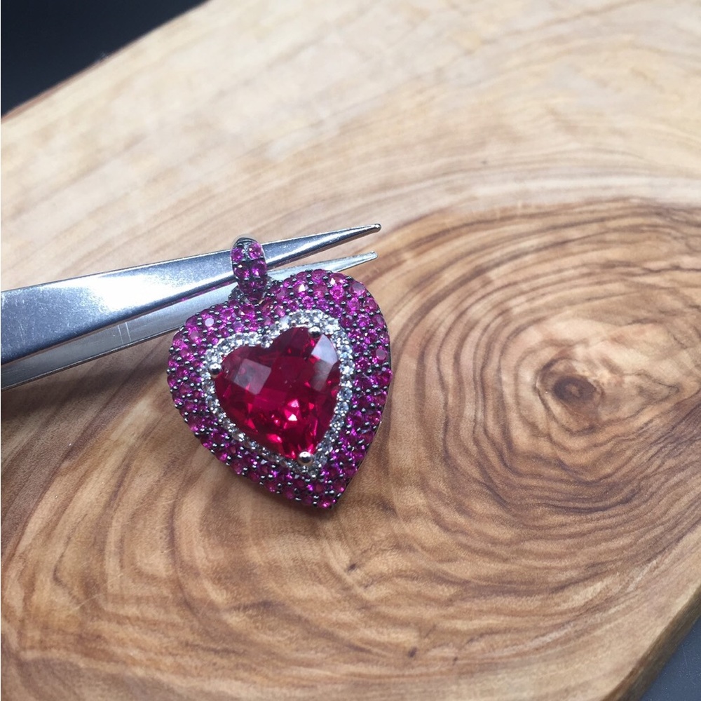 Heart pendant (sterling silver)